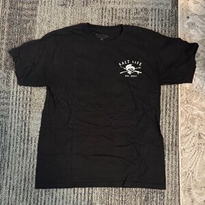 Salt Life Black Short Sleeve Tee